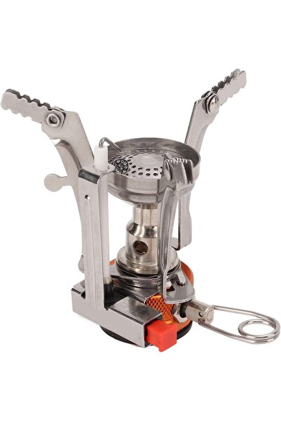 genernic موقد تخييم غازي محمول مسطح مزود بمشعل إلكتروني صغير للنزهات وتسلق ال...