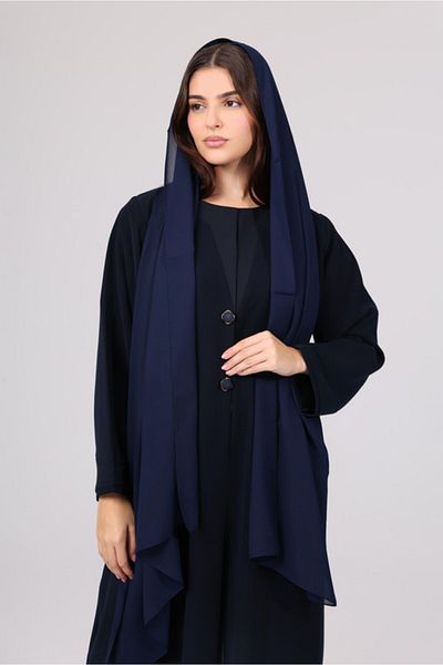 IKKXA Solid Straight Cut Abaya
