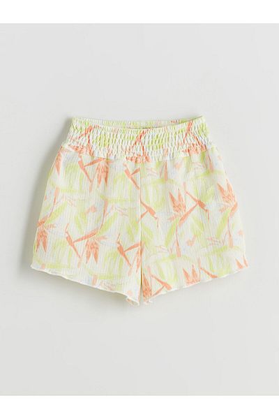 LC Waikiki Girl's Shorts with Elastic Waist