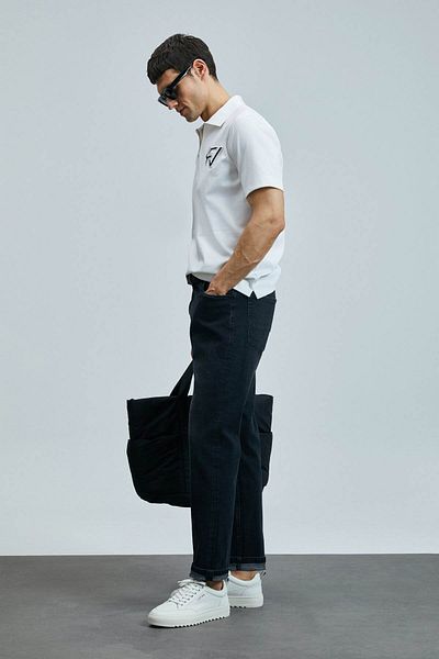 Lufian Luico Smart Anthracite Men's Jean Trousers 111200214