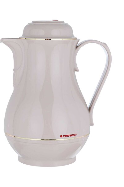 ROTPUNKT Thermos Rotpunkt, 1 Liter, Glass Inner Container, Plastic Outer Body...