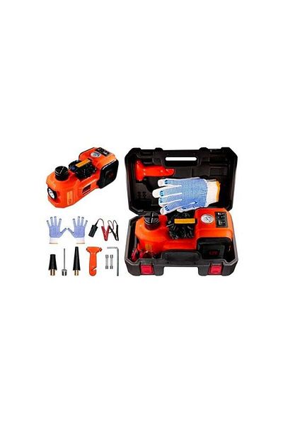 HD Air Pump and Jack and Flashlight 3 in 1 HDZSYT02