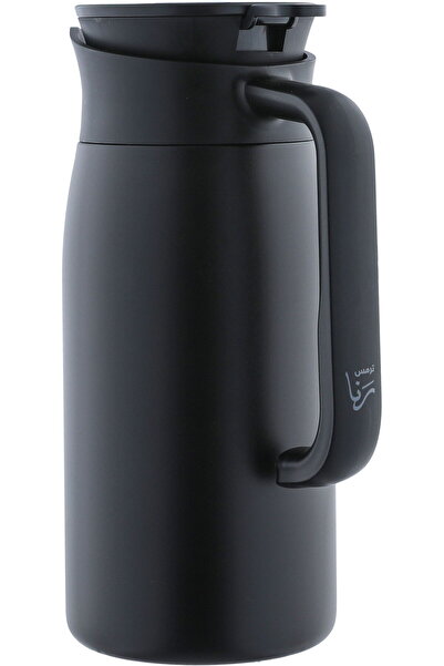 Alsaif Gallery Rana Al Saif Gallery Thermos, 1.10 L, Stainless Steel Inner, Stainless Steel Outer, Touch Screen