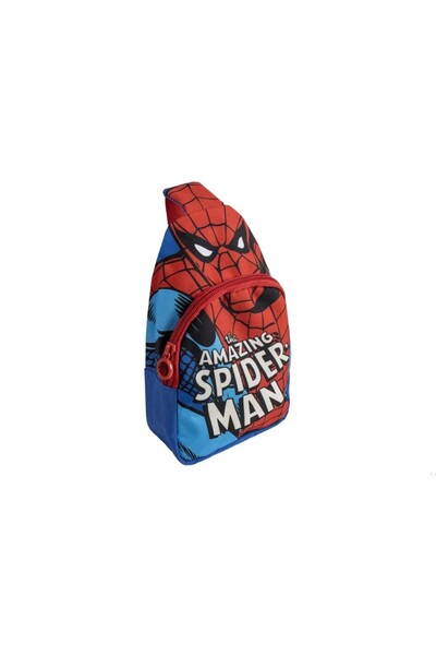 SPIDERMAN Geanta de umar, pentru copii, model The Amazing Spiderman, din poli...