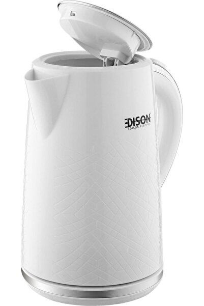 Edison Electric Kettle, 1850-2200W, 1.7L, KE01316-CB - White