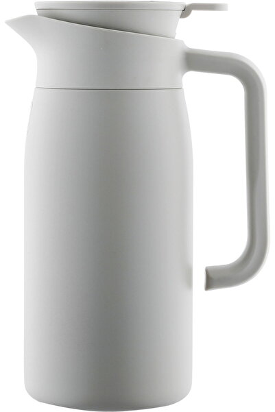 Alsaif Gallery Rana Thermos, Saif Gallery, 1.5L, Stainless Steel Body, Touch Screen - Light Grey