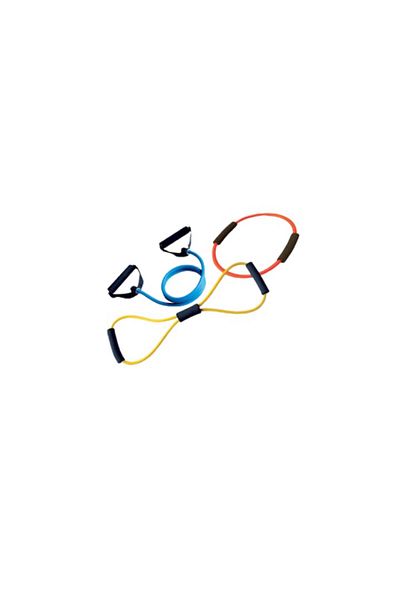 Bibilel Set 2 elastic bands and toning accessory with different difficulty levels