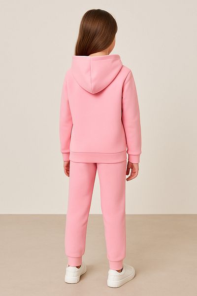Let's Wear Labubu Mom Premium for Girls 3St Yarn Compact Sweatshirt Tracksuit Set - 2 Piece Sportswear Set