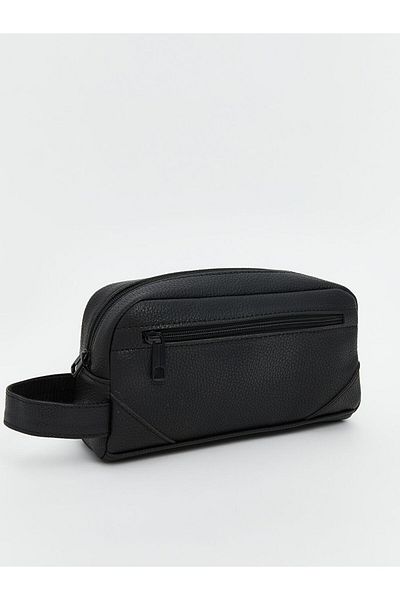 LC Waikiki Quality Parts from Celebi Store |   Black Leather Look Men's Handbag