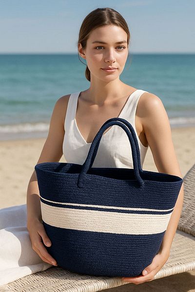 HEPSHOP Women's Knitted First Quality Hand Shoulder Bag