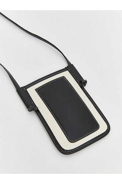 LC Waikiki Quality Parts from Celebi Store |   Women's Phone Bag with Beige Leather Strap