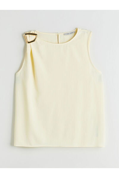 LC Waikiki Quality Parts from Celebi Store |   Crew Neck Gathered Blouse