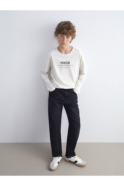 LC Waikiki Alegări strălucitoare din magazinul Shining |   Pantaloni de jeans pentru băiat, antracit, largi