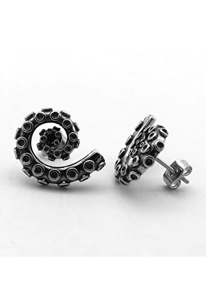 Viking Octopus Design 316L Stainless & Tarnish Steel Earrings