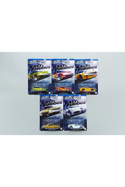 HOT WHEELS Fast and Furious - Racing Course ( 5'li Set Uzun Kart Model Araba ...