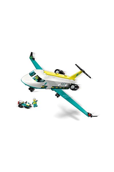 Nnstartshopping 60465 Lego City Helicopter Ambulance Aircraft 403 Parts +6 Years