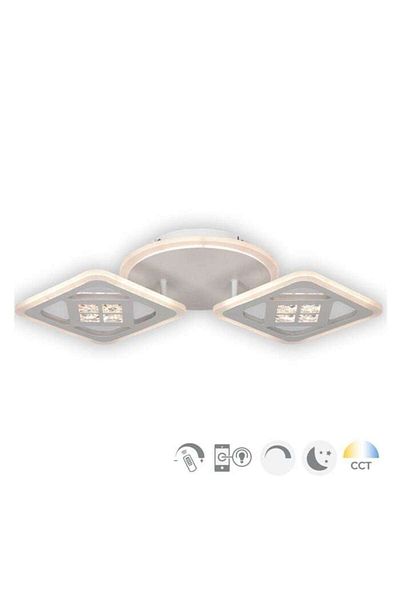 Klausen Smart LED ceiling light Maros PL2 KL151042, 49W, 4000lm, warm / neutral / cold light, ...
