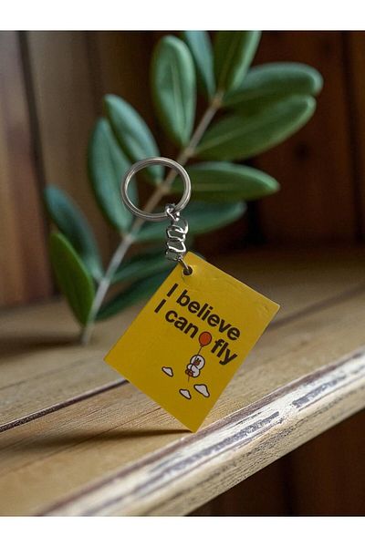 GALATA GIFT Fun Mini Keychain Notepad, Mini Size Cartoon Keychain Notebook