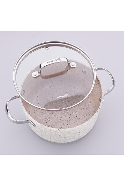 KORKMAZ Granita 7-Piece Forged Aluminum Granite Cookware Set (Induction Base)