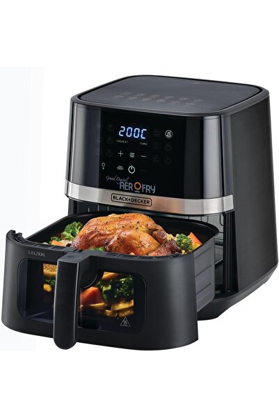 Black&Decker BLACK+DECKER 12-in-1 Digital Air Fryer, 1800W, 8.5L/2Kg Capacity