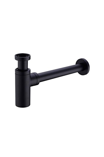 STAMINA P-Trap Sink Drain - Matte Black
