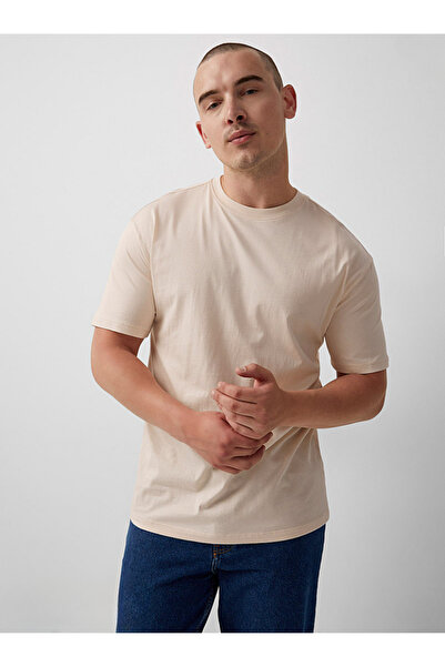 Superlife Ανδρικό μπλουζάκι με λαιμόκοψη Superlife Standard & Regular Fit SPR21Y30