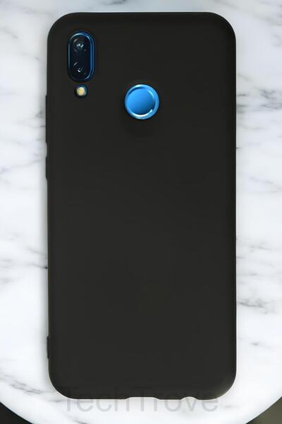 TechTrove Huawei P20 Lite Kılıf İçi Kadife Soft Silikon Lansman Kapak