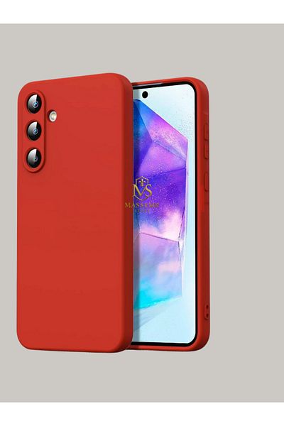 Massemr Samsung Galaxy A16 5g Compatible Nano Velvet Lined Matte Silicone Case Shock Absorbing Luxury Protection