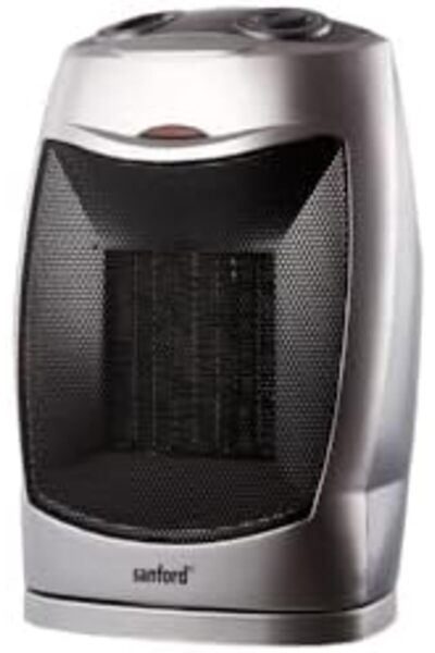 Sanford 1500W Electric Fan Room Heater with 2 Heat Settings & Cool Fan