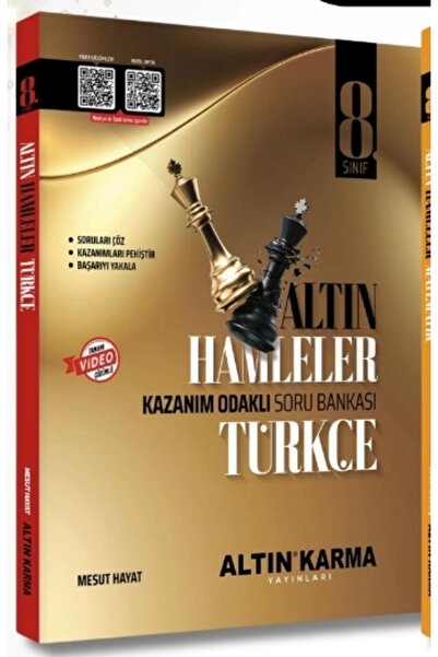Altın Karma Yayınları altın hamleler kazanım odaklı rürkçe soru bankası altın...