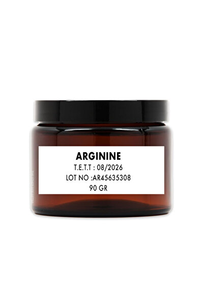 Qfit أرجينين خام (90 جرام) - حمض أميني نقي وعالي الجودة