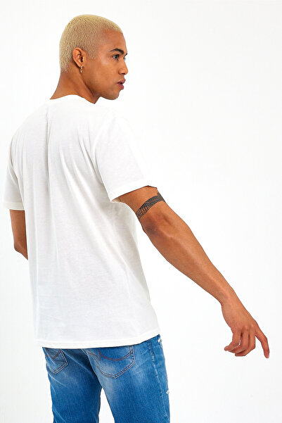 Superlife Superlife Men's Crew Neck Standard ® Ular Fit Spr21Y27