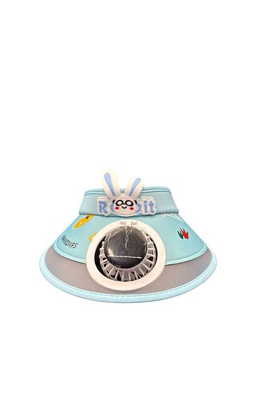 GOOG DESIGN Children's Hat with Solar Powered Fan – Summer Cooling and Protective Hat Yellow