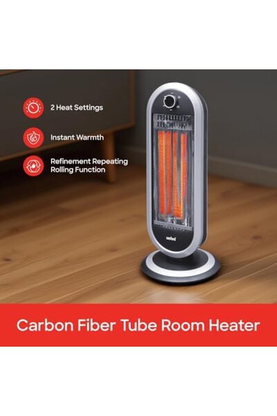 Sanford 900W Carbon Heater with Remote Control & Oscillating Function