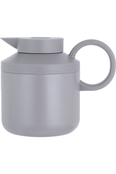 Timeless Hala Thermos, 0.6L, Stainless Steel Inner & Outer, Light Grey