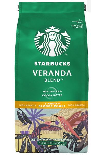 Starbucks Veranda Blend Blonde Roast Ground Coffee 200g
