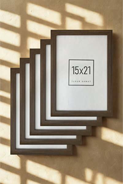 ilkur A5 Size (15X21) 2mm Thick Flat Glass Frame Five Pieces