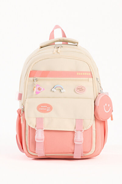 Roxbros Girls' School Bag & Boys' Backpack with Korean Style Accessories Prim...