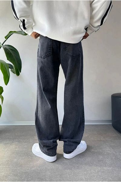 wamoss Men's New Season Washed Baggy Trousers Mbg 2025