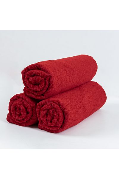 Dotamess 3Pcs 50 X 90cm Microfiber Hand Face Hairdresser Barber Sports Towel Stain and Hair Dye Resistant