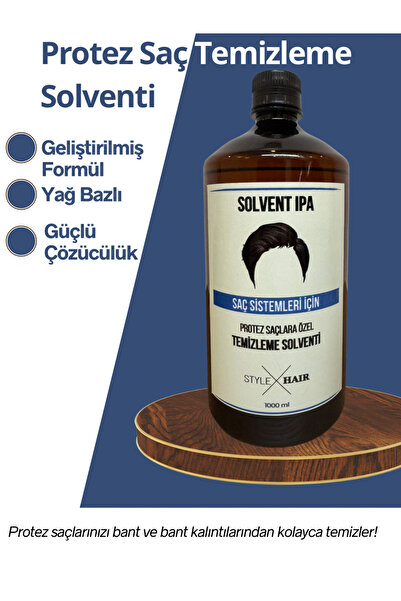 Solvents Style Hair Protez Saç Temizleme Solventi 1 LT