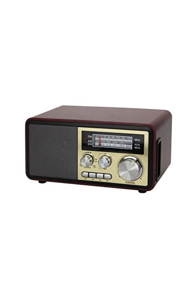 SPRANGE NS-8093BT Bluetooth USB & TF & Aux Girişi Nostalji FM Radyo