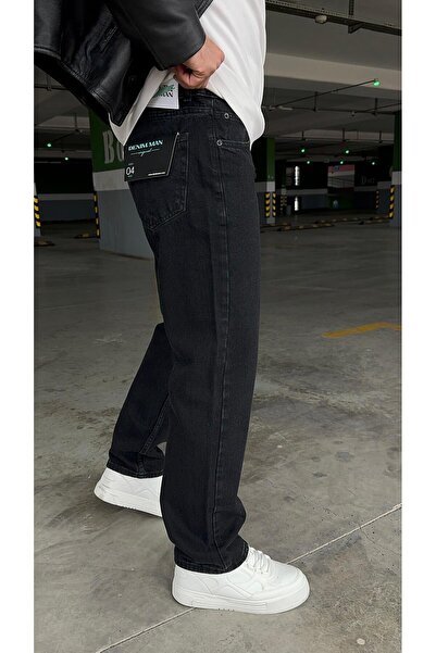 wamoss Erkek Yeni Sezon Yıkamalı Baggy Pantolon Sbg 2025