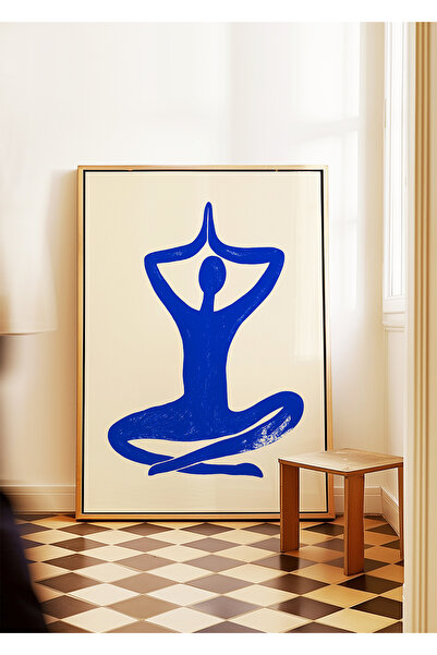 ARTHOUSECOLLECTIVE Poster de meditație yoga - Artă minimalistă de meditație -...