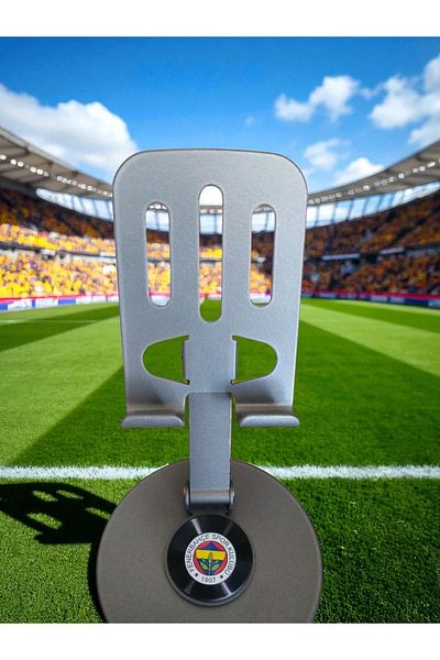 Fenerbahçe Licensed Bandrolled & Original High Quality Metal 360 Rotatable Adjustable Phone Tablet Stand