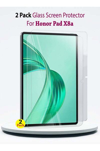 Generic 2 Pack Honor Pad X8a Premium Tempered Glass Screen Protector for Honor Pad X8a