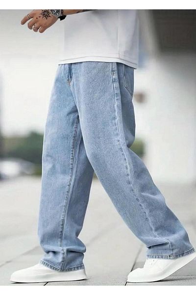 wamoss Men's New Season Washed Baggy Trousers Mbg 2025