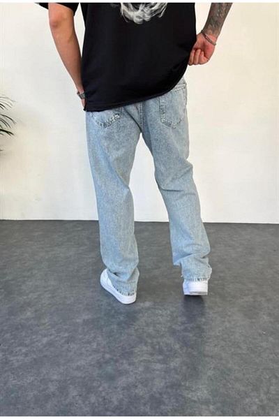 wamoss Men's New Season Snow Washed Baggy Trousers Mbg 2025