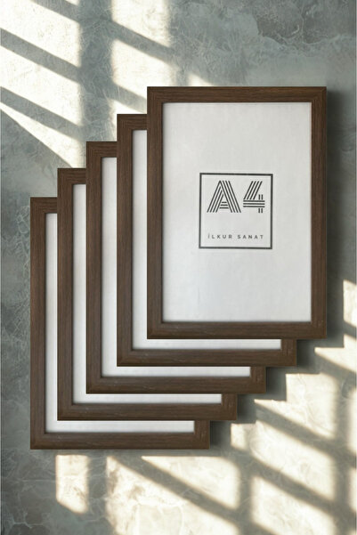 ilkur Cinci bucăți de rame din sticlă mată cu grosimea de 2 mm, dimensiunea A...