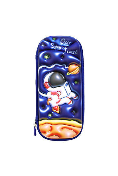 esabela حافظة أقلام للأطفال، رائد فضاء، منظم أدوات مكتبية، حامل أقلام، حقيبة ...